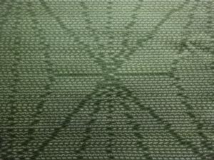 アンティーク　麻の葉模様織出し本場泥大島紬着物